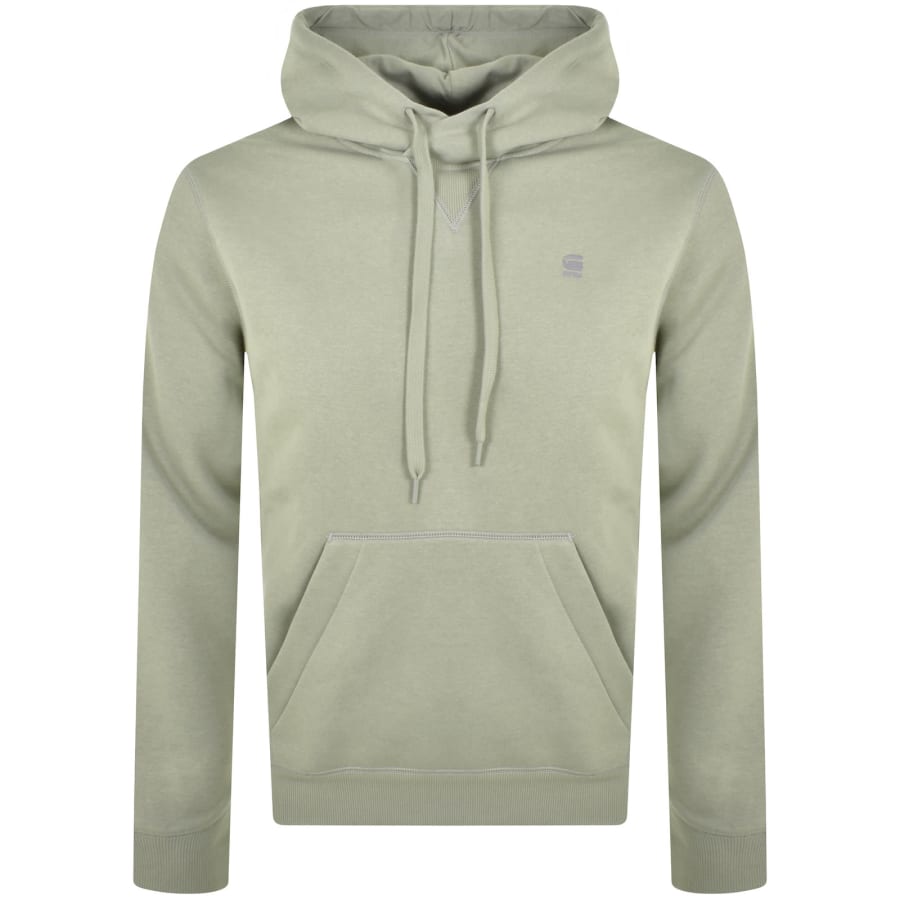 G Star Raw Premium Core Hoodie Grey Mainline Menswear